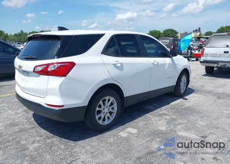 2020 Chevrolet Equinox Fwd Ls из США, поврежденный, VIN 3GNAXHEV0LS693367